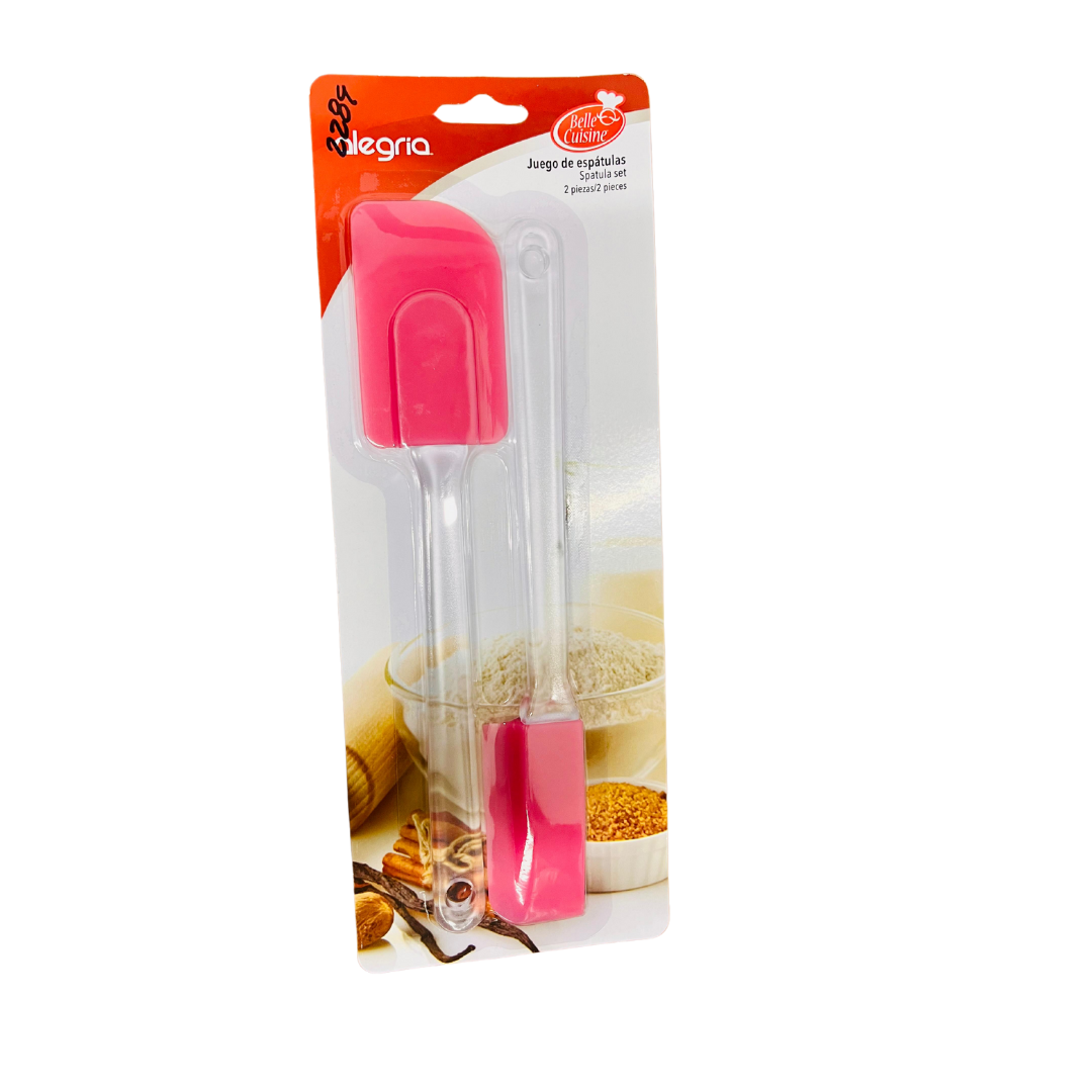 Espatula Silicon Ros 2pz