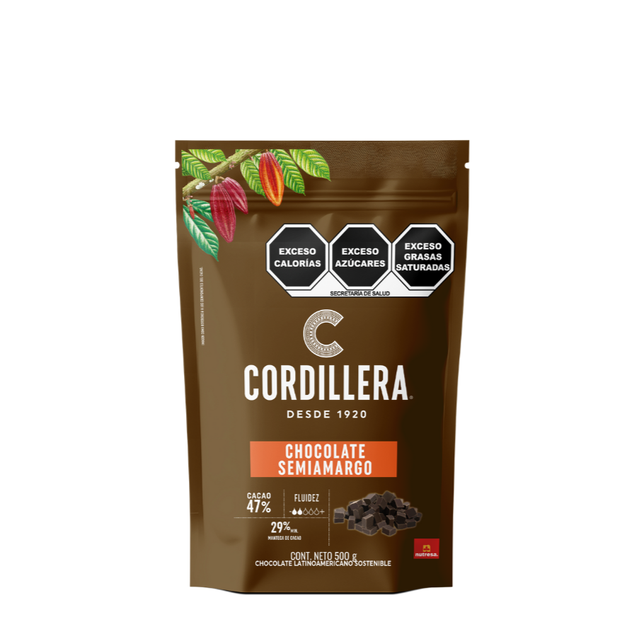 Chunks Semiamargo Cordillera 42% 500 GR