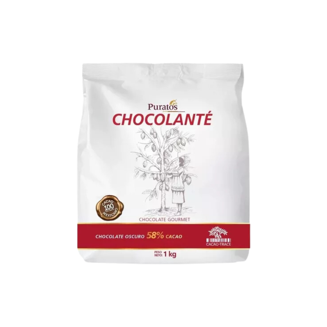 Chocolate 58% Gourmet Oscuro Cacao 1K
