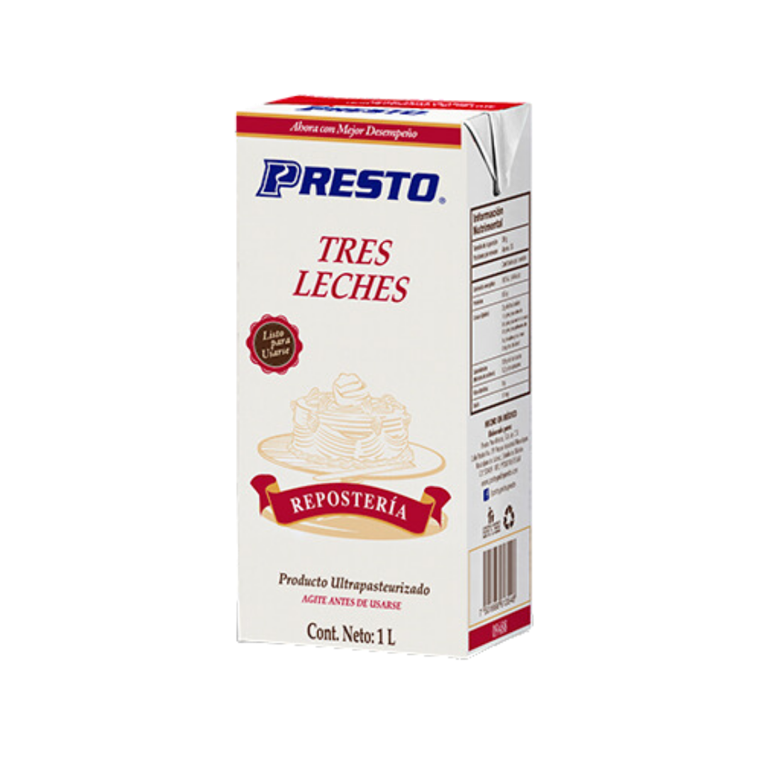 Jarabe Presto Tres Leches