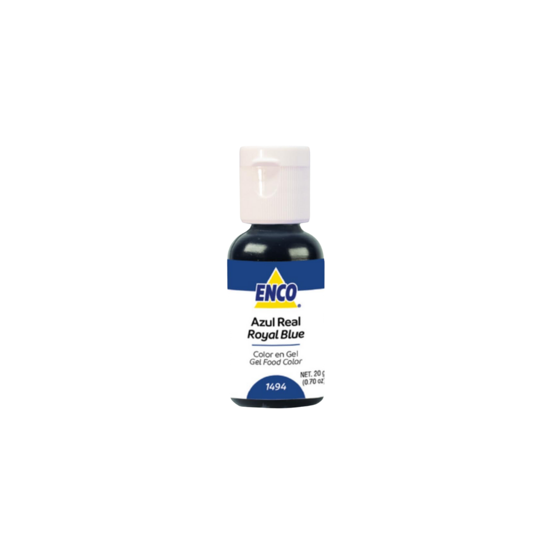 Colorante Enco Azul Real Gel