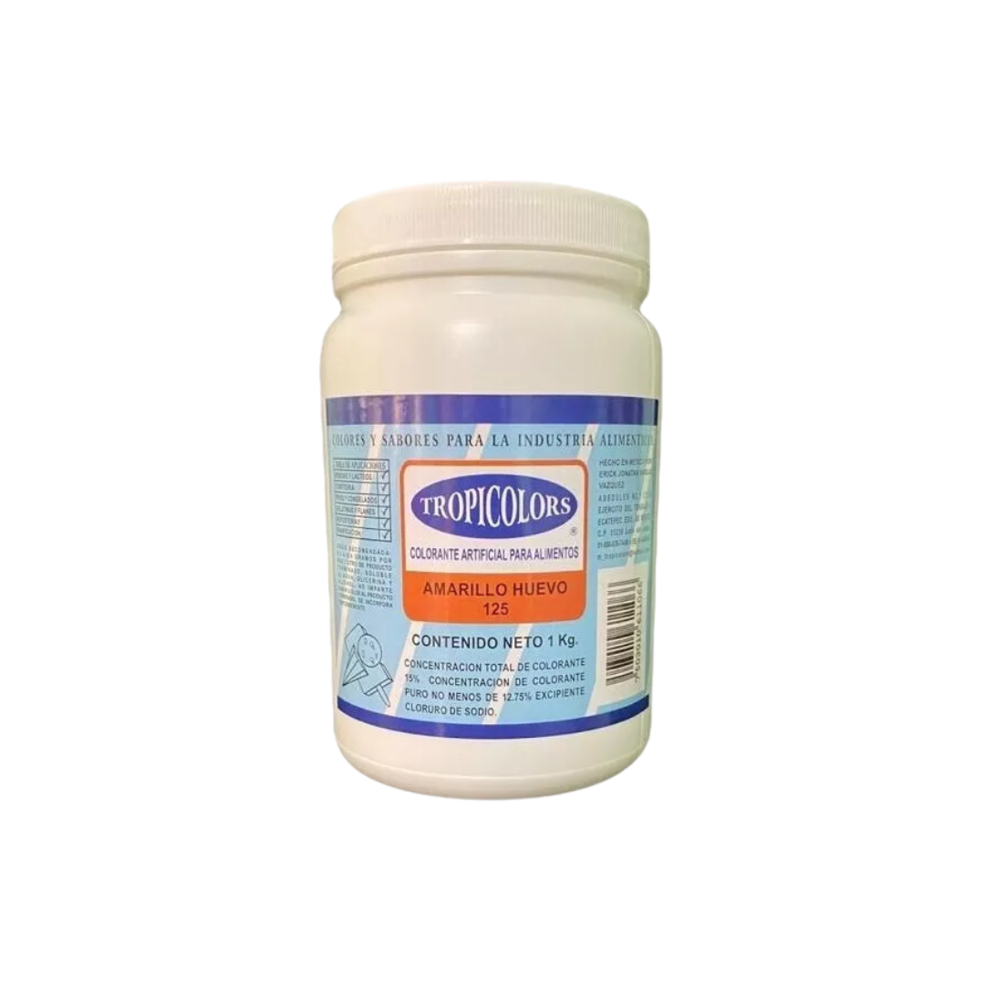 Tropicolor Amarillo Huevo Polvo
