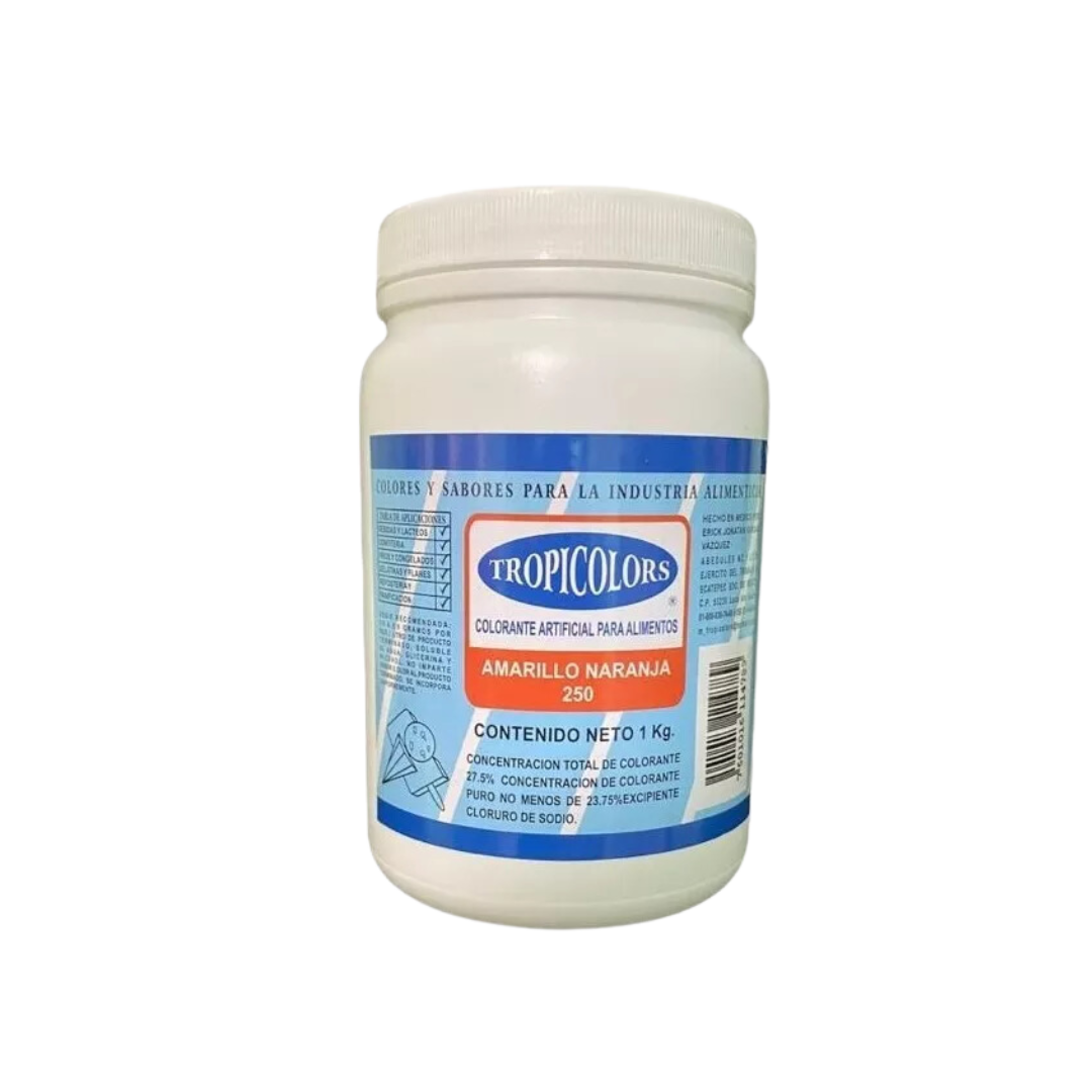 Tropicolor Amarillo Naranja Polvo 1KG