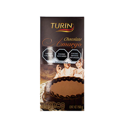 Tablita Turin Amargo 150GR