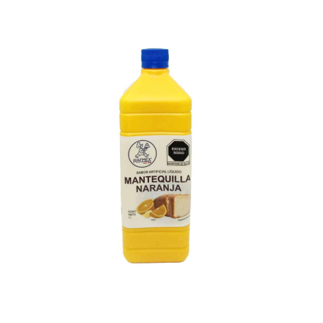 Saborizante Rafmex Mantequilla Naranja