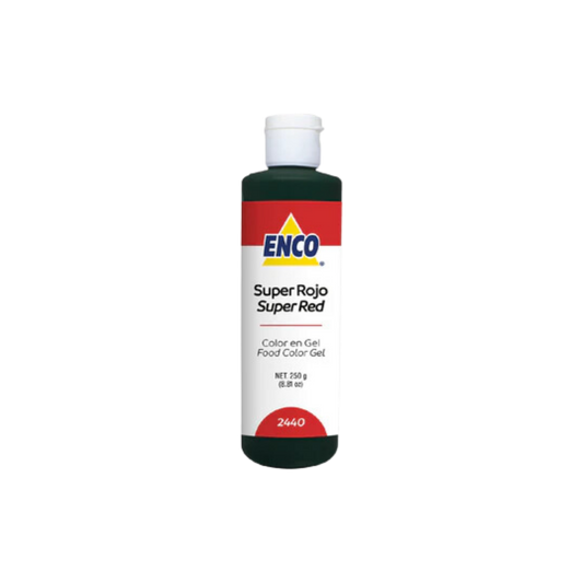 Colorante Enco Super Rojo Gel