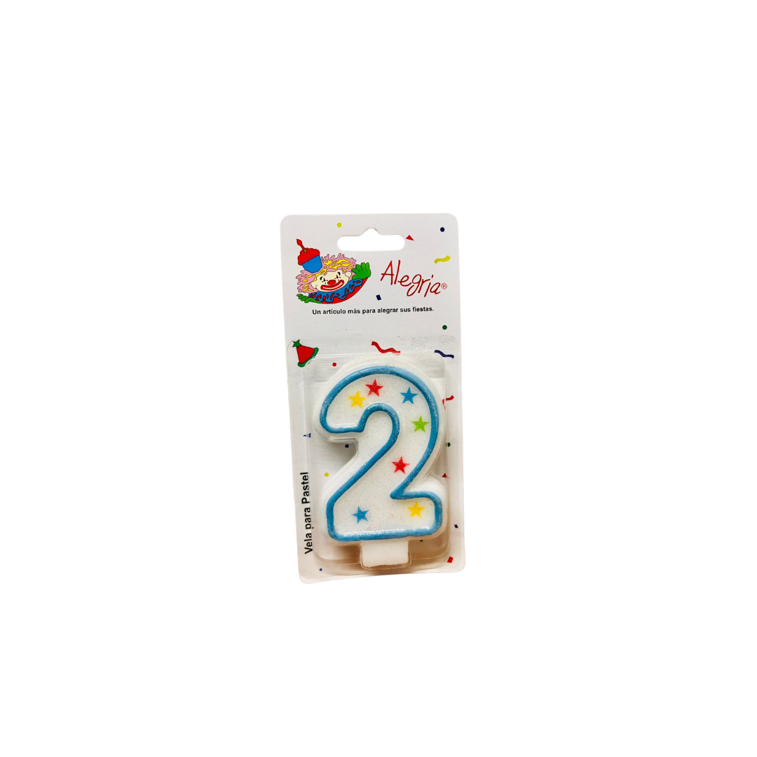 Vela Alegria Estrella Azul