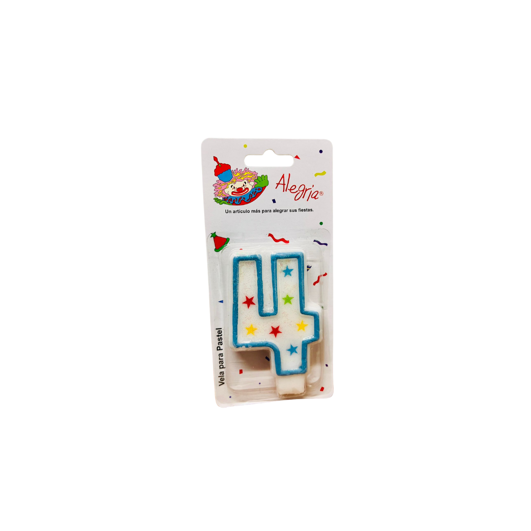 Vela Alegria Estrella Azul