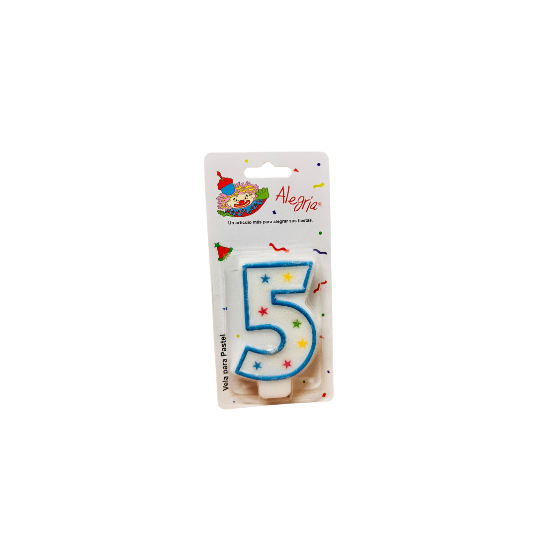 Vela Alegria Estrella Azul