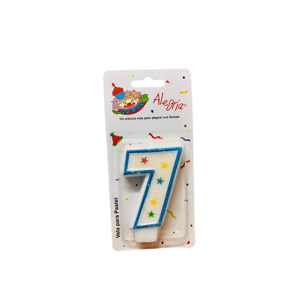 Vela Alegria Estrella Azul